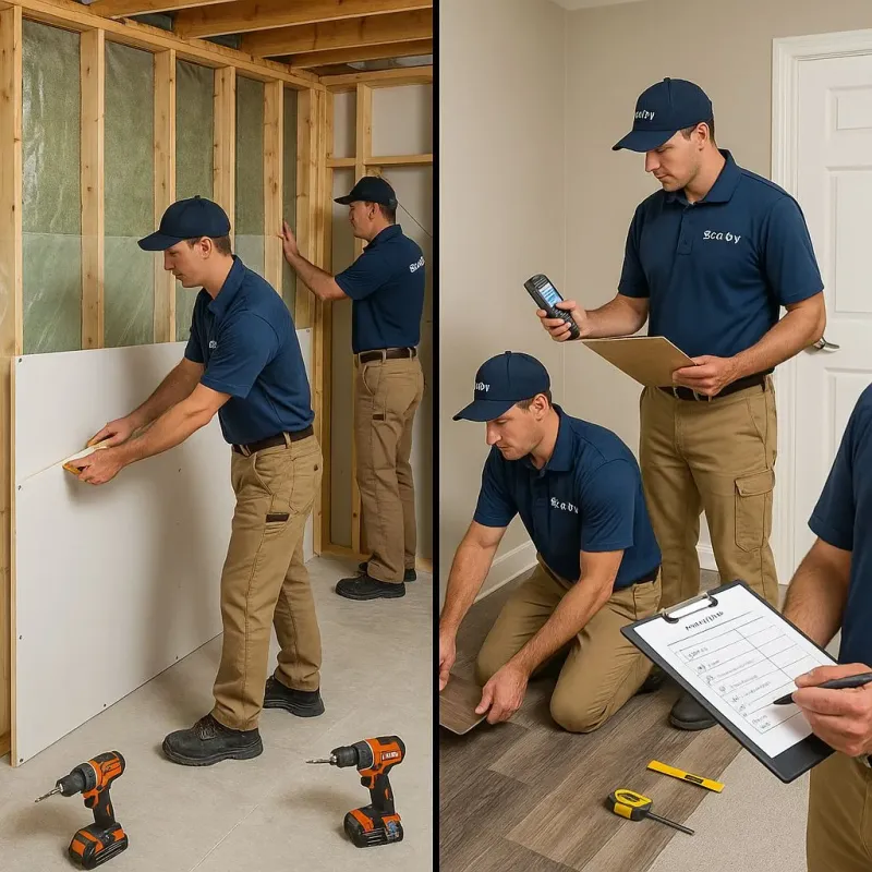 Repairs and Reconstruction process in Anderson County, TX